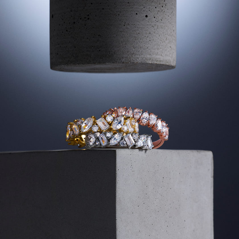 Anillos de diamante 